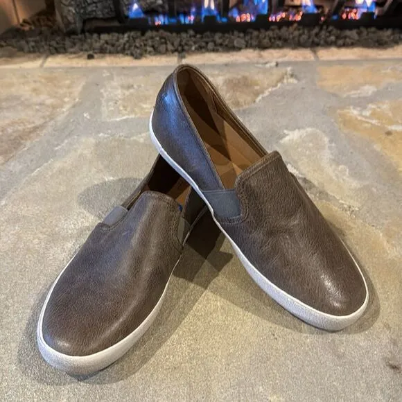 Frye Melanie Women's Taupe Slip On Sneakers - 7.5 - Excellent Condition
