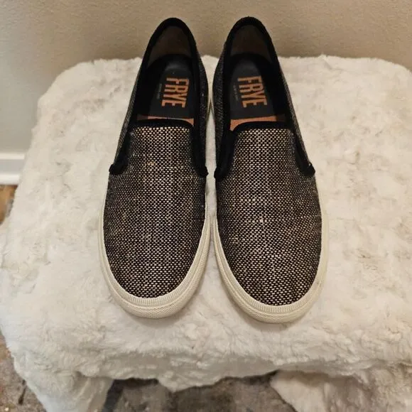 Frye Women's Canvas Slip-On Sneakers Size 7.5
