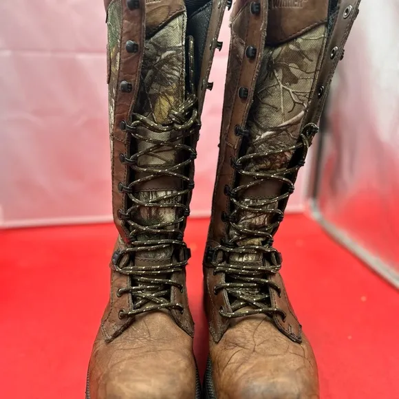 Game winner 7.5 waterproof camo snake boots
