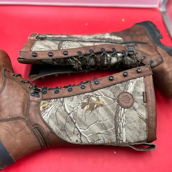 Game winner 7.5 waterproof camo snake boots