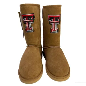 GAMEDAY BOOTS Texas Tech University Shearling Lined Roadie Boots NEW Size 9