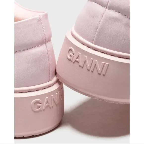 GANNI Pale Lilac Sneakers