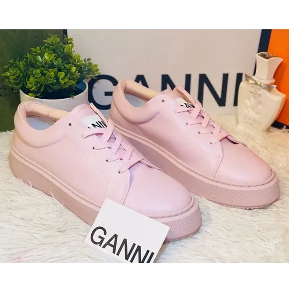 GANNI Pale Lilac Sneakers