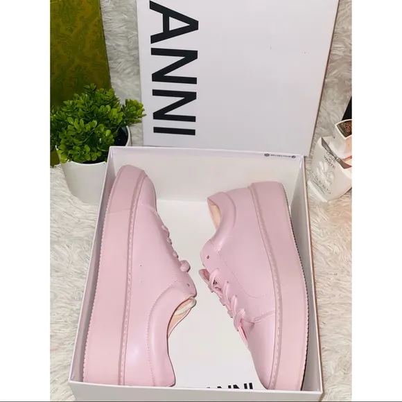 GANNI Pale Lilac Sneakers