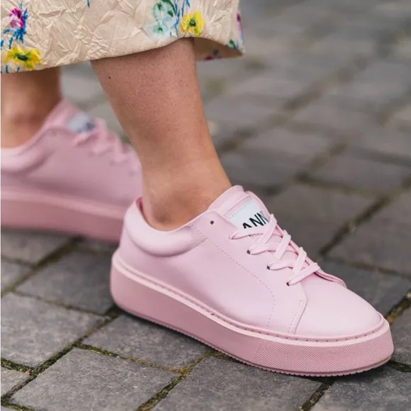 GANNI Pale Lilac Sneakers