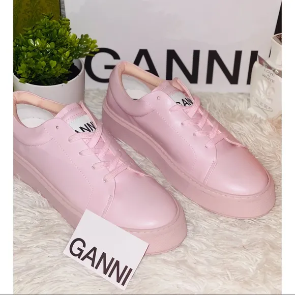 GANNI Pale Lilac Sneakers