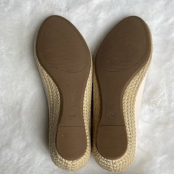 Gentle souls Luci easy open wedge espadrilles