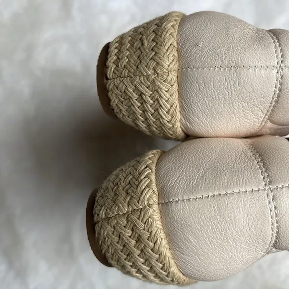Gentle souls Luci easy open wedge espadrilles