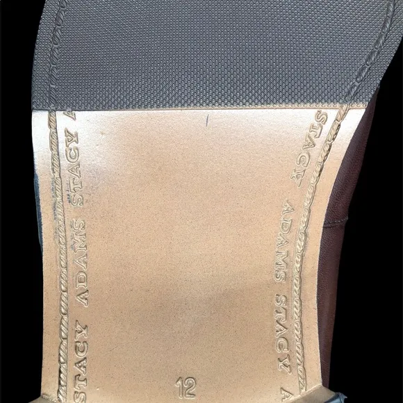 Genuine Leather Stacy Adam’s Men’s Loafers Size 12 Cognac