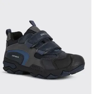 Geox Boy's Buller Mesh Low Top Sneakers Toddler Kids 10.5US 28EU New