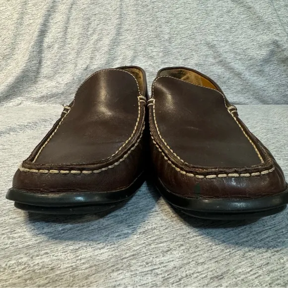 GEOX Men’s Respira Driving loafers, Coffee Brown, Size 44 (10.5), EUC