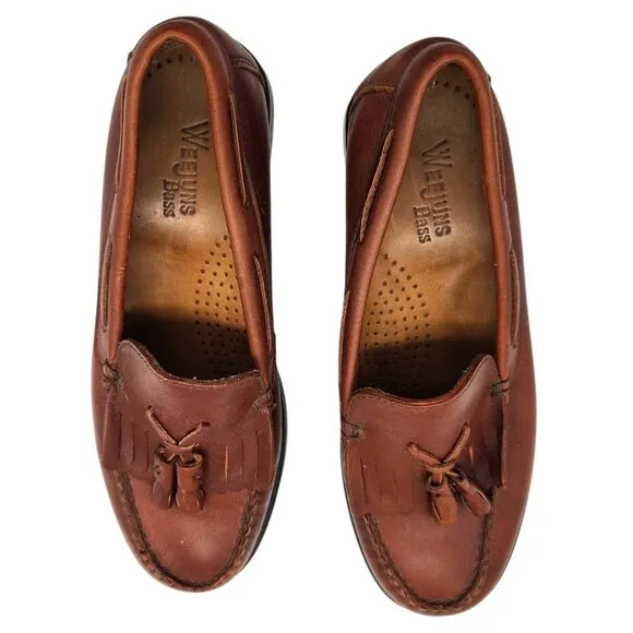G.H. Bass Weejuns Marietta II Kiltie Tassel Loafers Women's 7 3242 261 Coastal