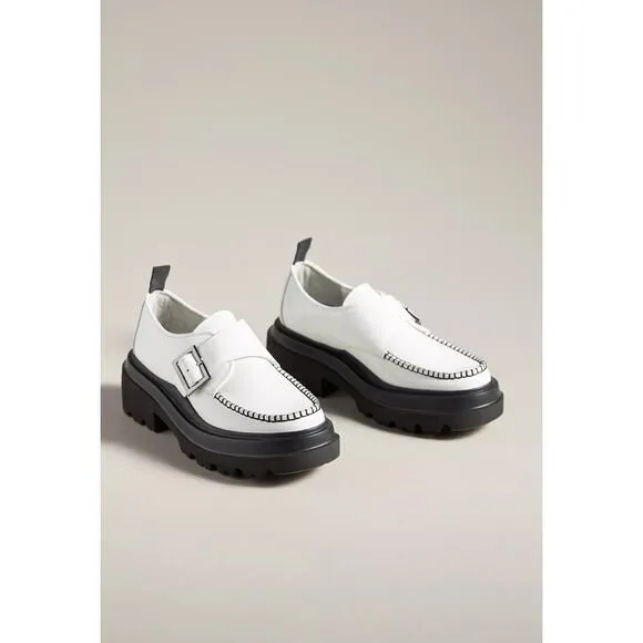 G.H.BASS Platform White Loafers - New EU41 (10-10.5 US)