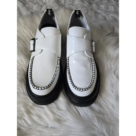 G.H.BASS Platform White Loafers - New EU41 (10-10.5 US)