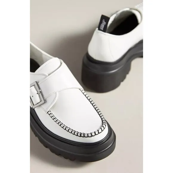 G.H.BASS Platform White Loafers - New EU41 (10-10.5 US)