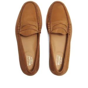 G.H.BASS tan Women's Dylan Driver Moc Loafers size 6