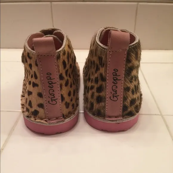 Gioseppo fur Leather Cheetah Boots