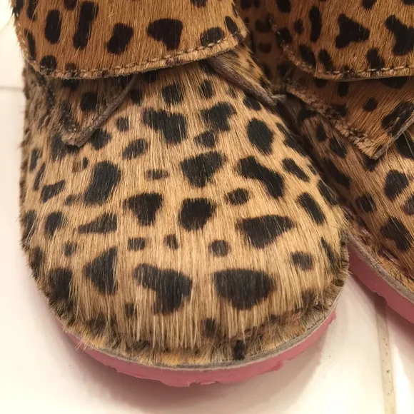 Gioseppo fur Leather Cheetah Boots