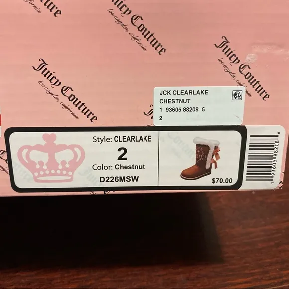 Girl’s Juicy Couture Boots