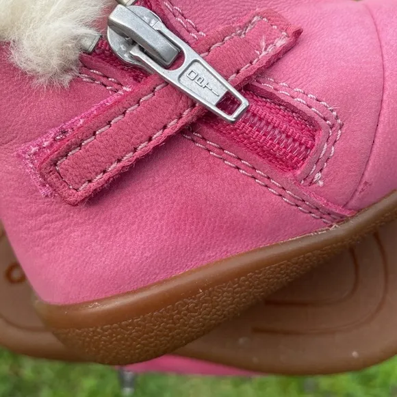 Girl’s Timberland Faux Fur Toddler Boots Size 5