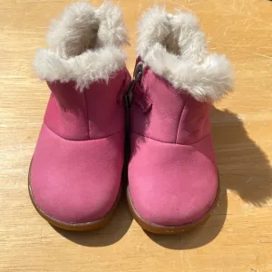 Girl’s Timberland Faux Fur Toddler Boots Size 5