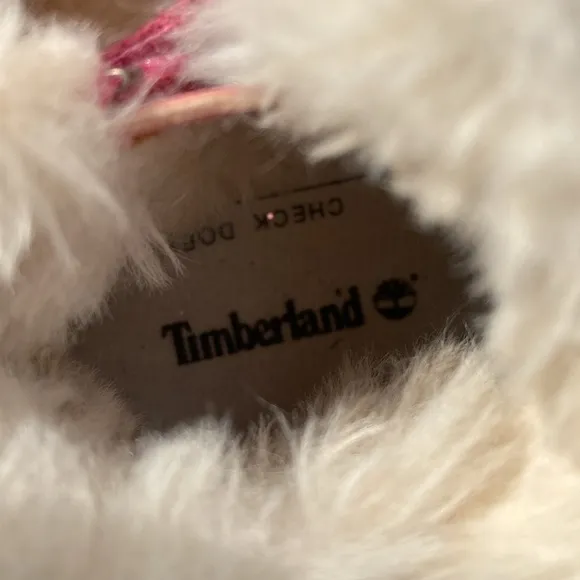 Girl’s Timberland Faux Fur Toddler Boots Size 5