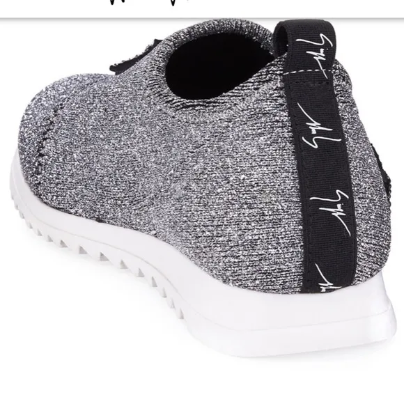 Giuseppe Zanotti Kids Natalie Sparkle Star Sneakers