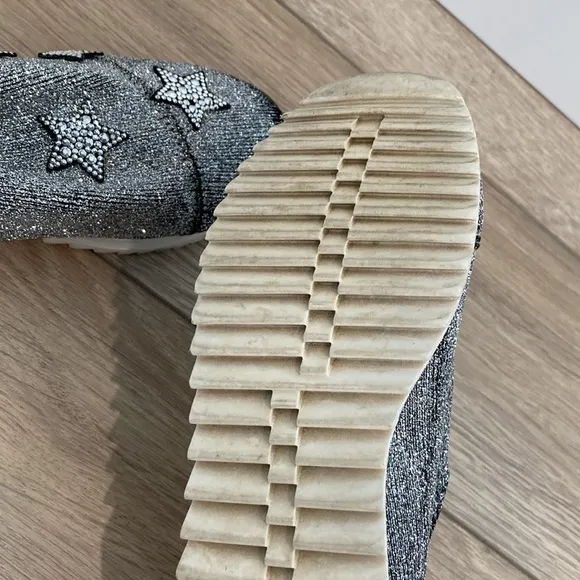 Giuseppe Zanotti Kids Natalie Sparkle Star Sneakers