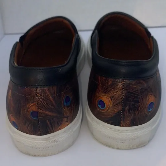 Givenchy SKATE SLIP ON Skate PEACOCK Sneakers EUC