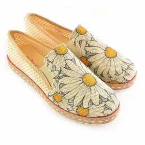 Goby Shoes - Daisy Floral Slip on Shoes
