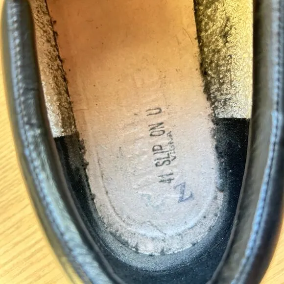 Golden Goose Hanami Black Slip on Sneakers Size 41