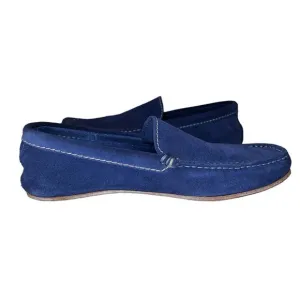 Gorgeous! Diesel Blue Suede Leather Loafers Flats Sz 40 or 7.5 (M) &amp; 9.5…