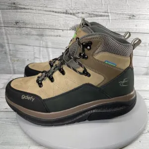 Gravity Defyer Men's Walking Shoes Size 9.5 GDEFY Sierra Brown Genuine Leather
