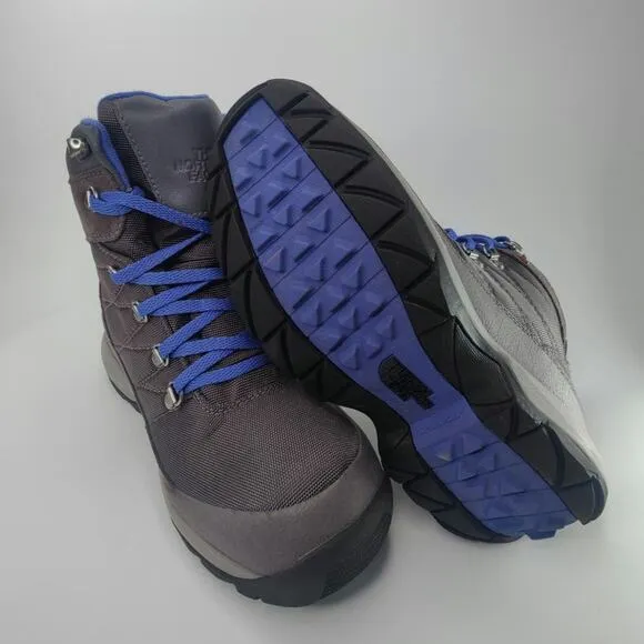 Gray North Face Waterproof boots sz 7 .5