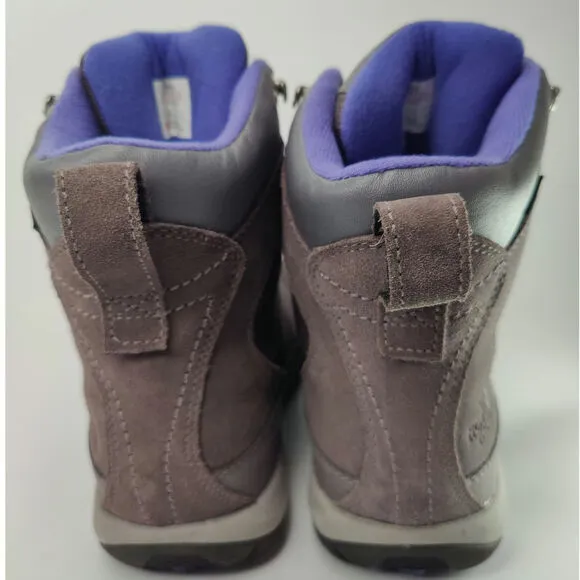 Gray North Face Waterproof boots sz 7 .5