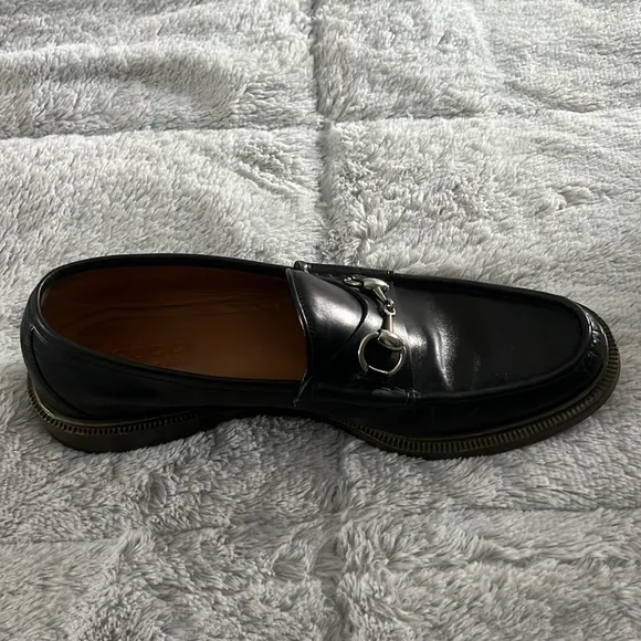 Gucci Black Men’s Leather Loafers