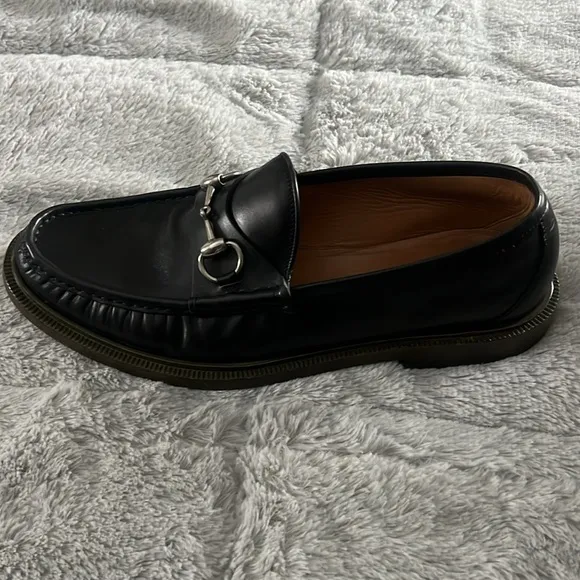 Gucci Black Men’s Leather Loafers