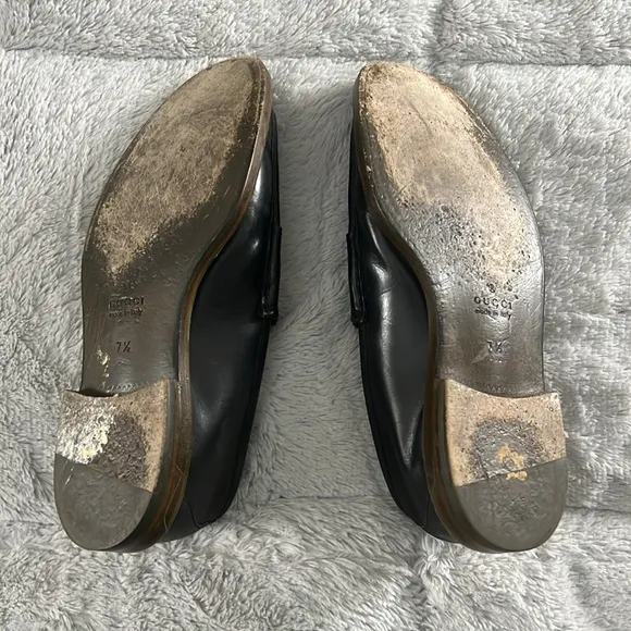 Gucci Black Men’s Leather Loafers