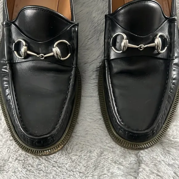 Gucci Black Men’s Leather Loafers