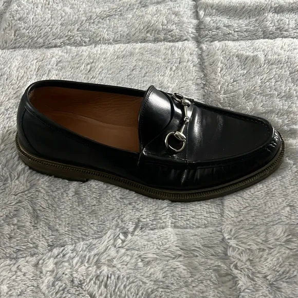 Gucci Black Men’s Leather Loafers