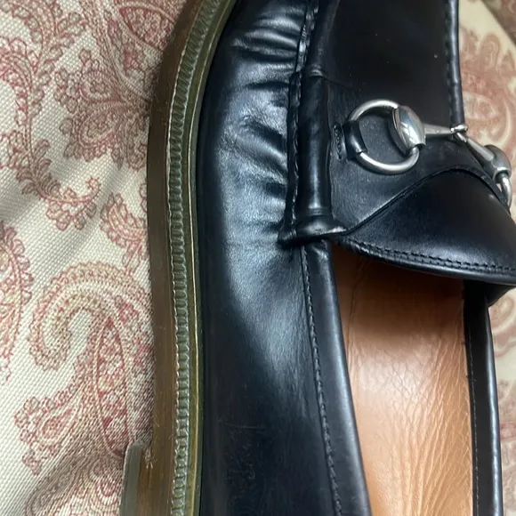 Gucci Black Men’s Leather Loafers