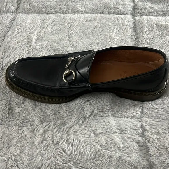 Gucci Black Men’s Leather Loafers