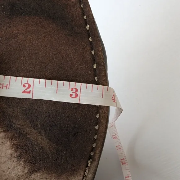 Gucci Brown Leather Slip-On Loafers with Gold Buckle