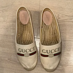 Gucci Cream Espadrilles with Rope Sole