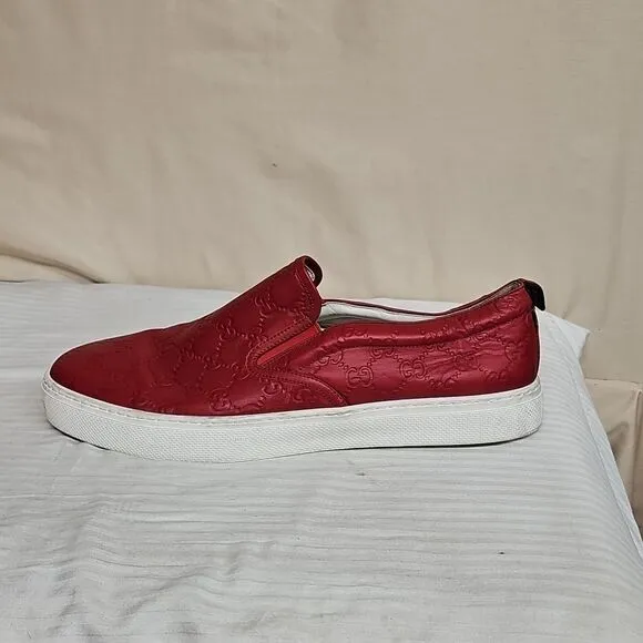 GUCCI GG DUBLIN MENS SLIP-ON SNEAKERS BFPM-01-280