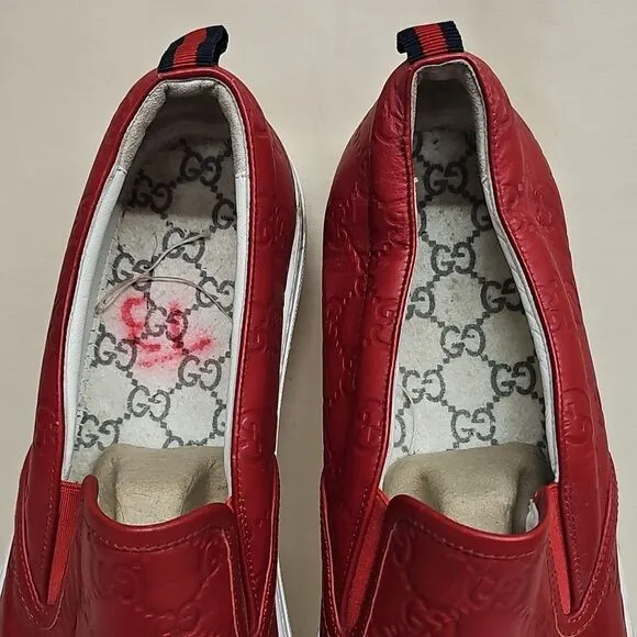 GUCCI GG DUBLIN MENS SLIP-ON SNEAKERS BFPM-01-280