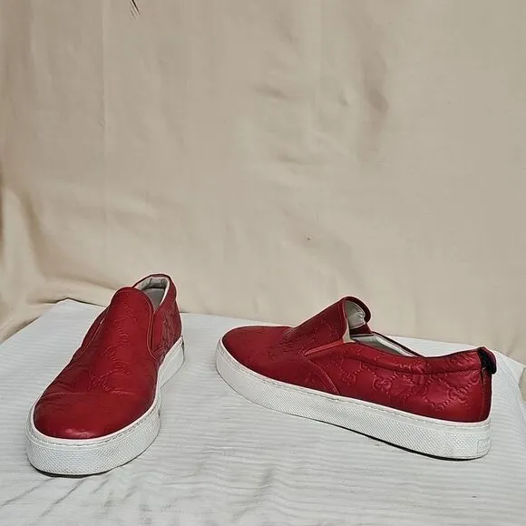 GUCCI GG DUBLIN MENS SLIP-ON SNEAKERS BFPM-01-280