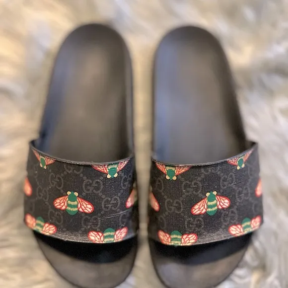 GUCCI | GG Supreme Black H2O Signature 🐝 Bee Multicolor Design | GUC | 5M/7.5W