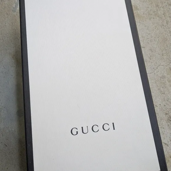 Gucci Horsebit Loafers Black Leather Red Wolf Men 7.5 Snaffle