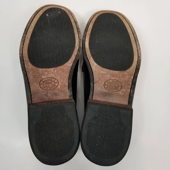 H. S. Trask Men's Tassel Woven Leather Loafers Size 9